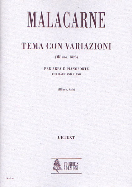 Tema con Variazioni per Arpa e Pianoforte