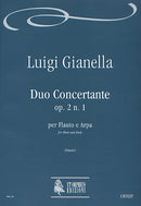 Duo Concertante Op. 2 N. 1 per Flauto e Arpa