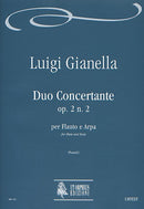 Duo Concertante Op. 2 N. 2 per Flauto e Arpa