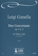 Duo Concertante Op. 2 N. 3 per Flauto e Arpa