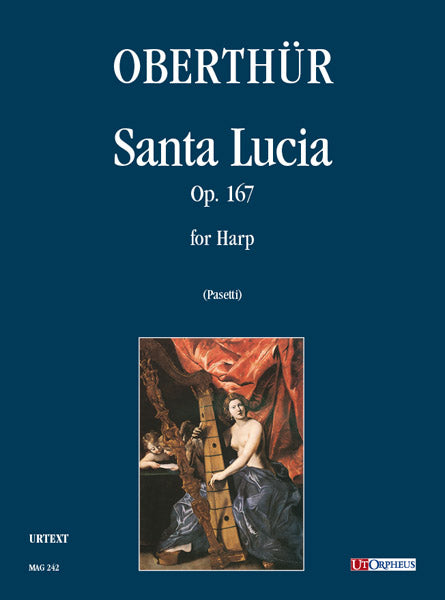 Santa Lucia Op. 167 per Arpa