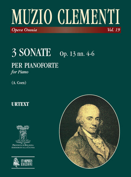 3 Sonate Op. 13 Nn. 4-6 per Pianoforte