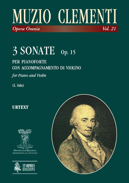 3 Sonate Op. 15 per Pianoforte e Violino