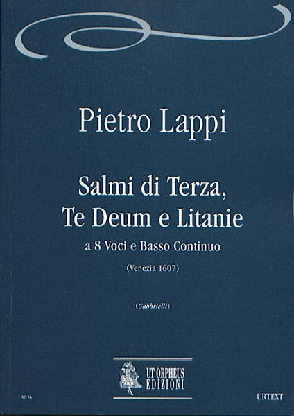 Salmi di Terza, Te Deum e Litanie (Venezia 1607)