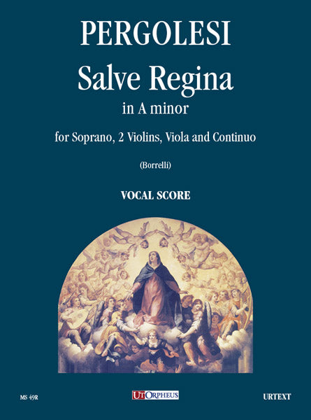 Salve Regina In La Minore (Vocal Score)