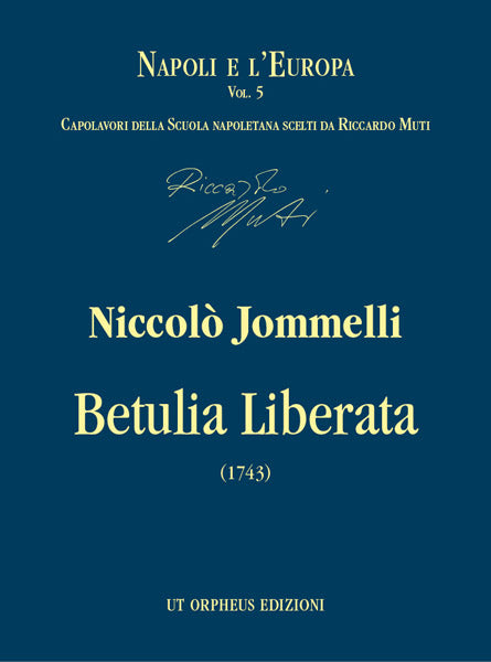 Betulia Liberata (Score)