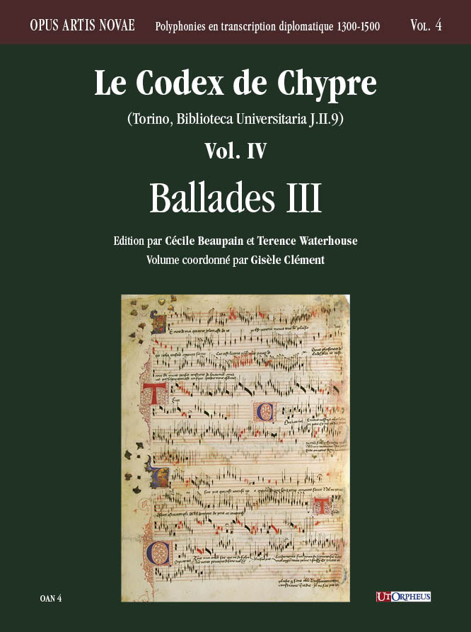 Le Codex de Chypre Vol. IV: Ballades III.