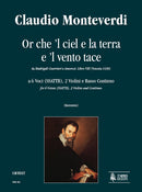 Or che ’l ciel e la terra e ’l vento tace (Score)