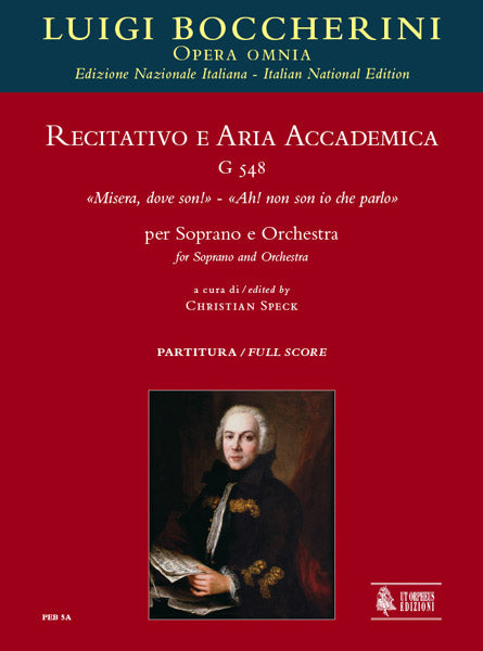 Recitativo e Aria accademica G 548 (Score)