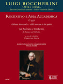 Recitativo e Aria accademica G 548 (Vocal Score)