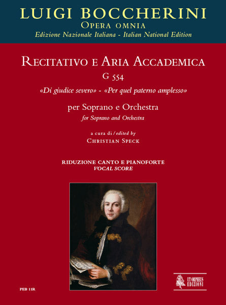 Recitativo e Aria accademica G 554 (Vocal Score)