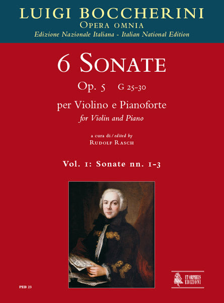 6 Sonate Op. 5 (G 25-30) Vol. 1: Sonate Nn. 1-3