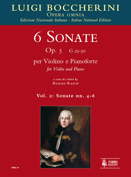 6 Sonate Op. 5 (G 25-30) Vol. 2: Sonate Nn. 4-6