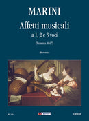 Affetti musicali a 1, 2 e 3 voci (Score)