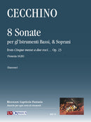 8 Sonate da Cinque messe a d'e voci' op. 23