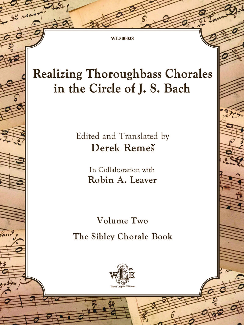 Realizing Thoroughbass Chorales in the Circle of J.S. Bach, Vol. 2