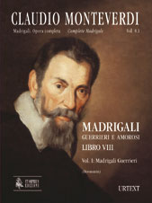 Madrigali Libro VIII - Vol. I: Madrigali guerrieri