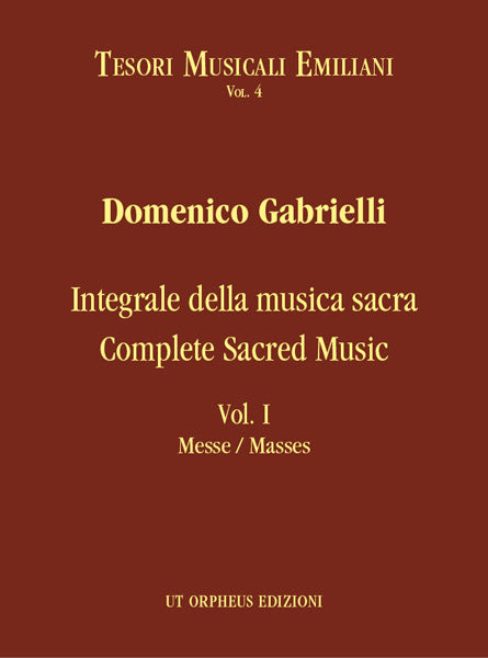 Integrale della musica sacra - Vol. I: Messe.