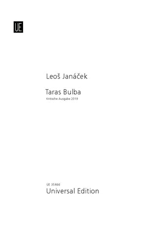 Taras Bulba [full score]