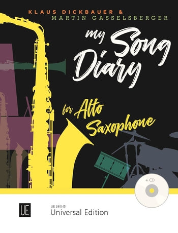 My Song Diary [alto saxophone with CD or piano accompaniment]