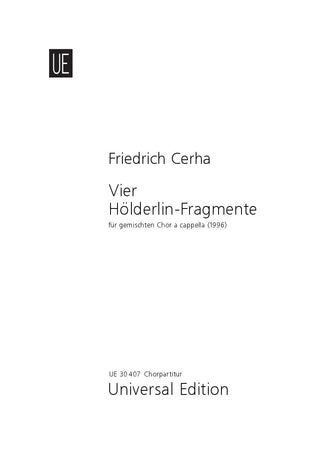 4 Hölderlin-Fragmente