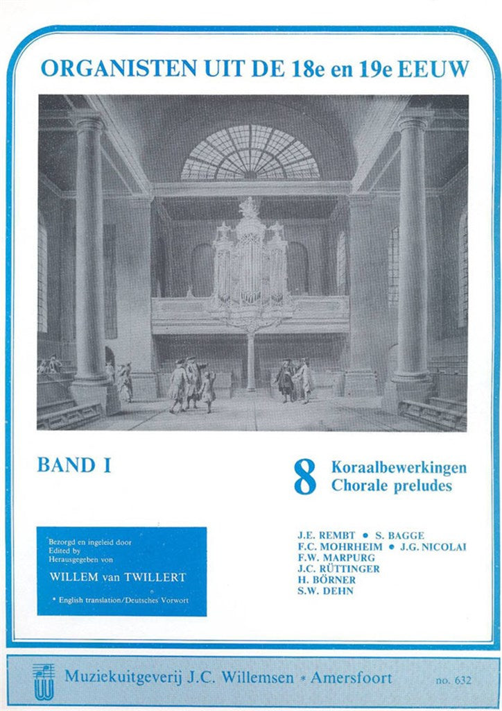 Organisten uit de 18e en 19e Eeuw 1 = Organist Composers of the 18th and 19th Centuries, vol. 1