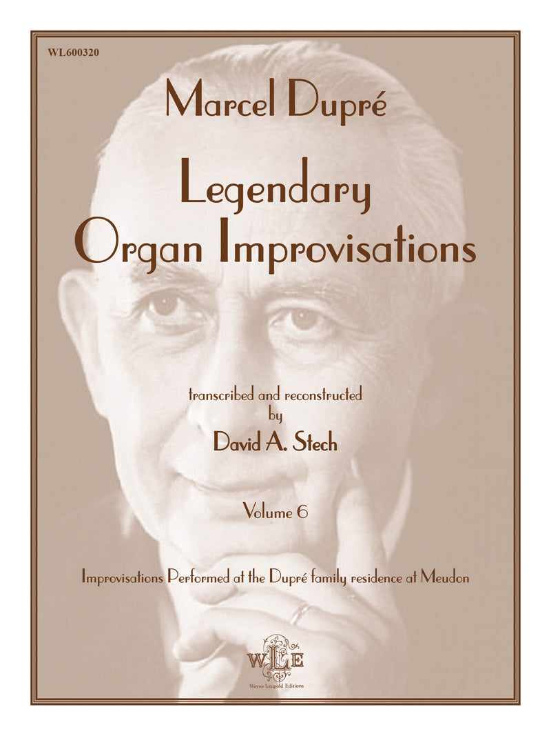 Legendary organ improvisations, vol. 6