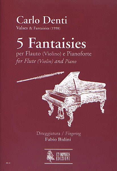 5 Fantaisies per Flauto (Violino) e Pianoforte