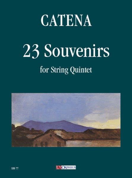 23 Souvenirs per Quintetto d'Archi (Score)