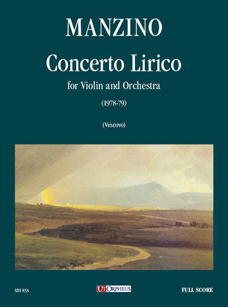 Concerto Lirico per Violino e Orchestra (Score)